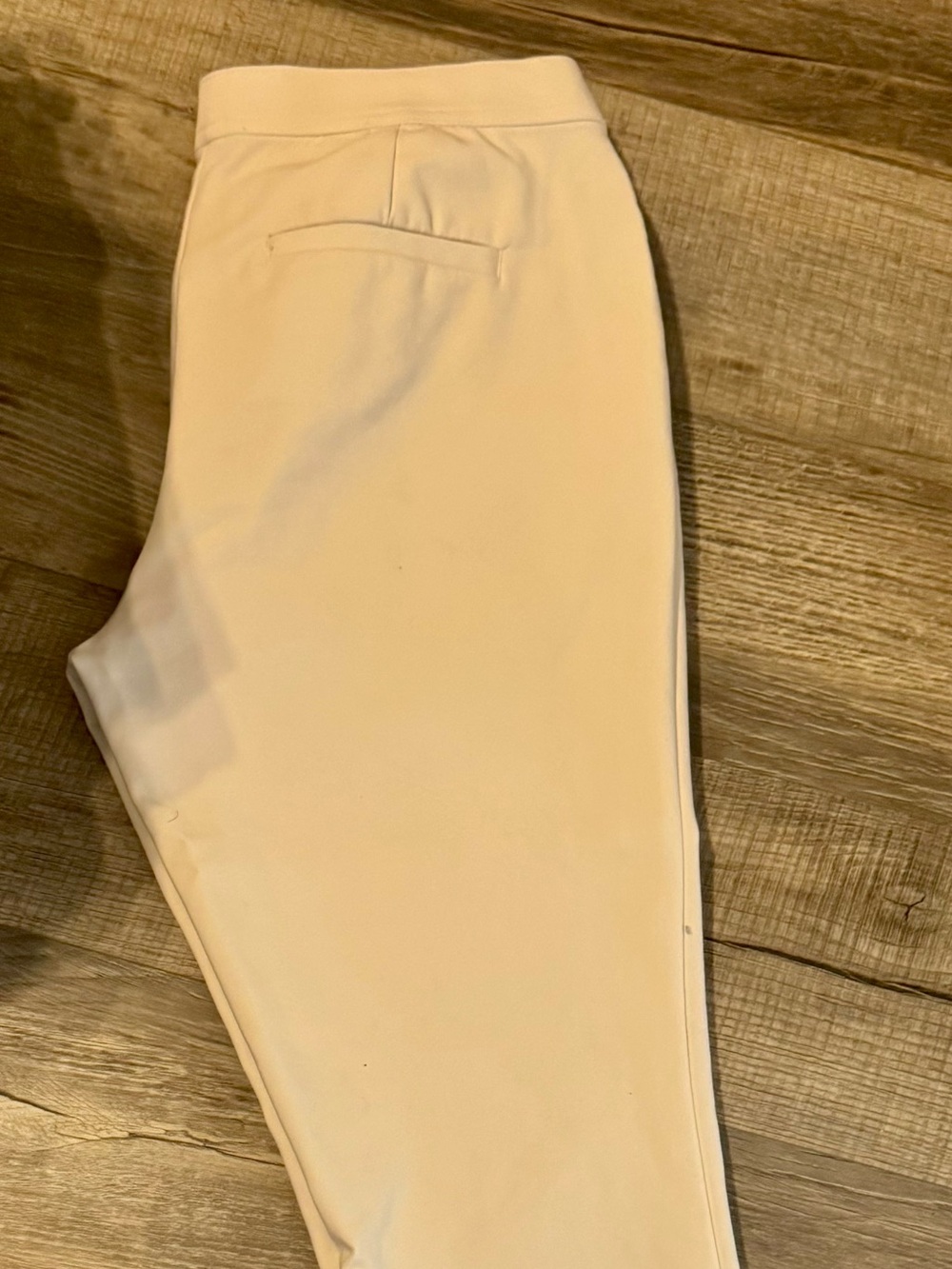 Signature Slimming by Christopher & Banks White Pants